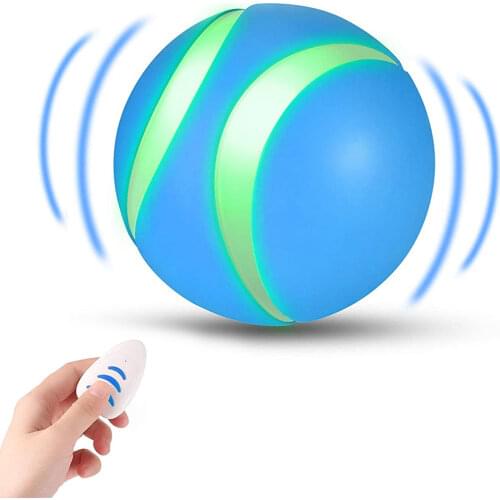 Pet Puppy Smart Interactive Balls USB Rechargeable Pets Ball Dog Toy Durable Safety Pet Automatic Remote Control Balls Toy