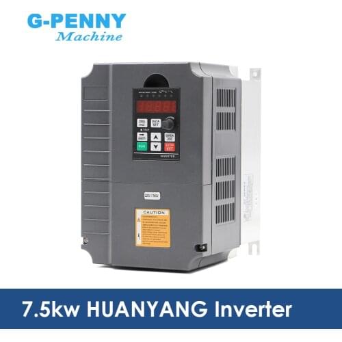 Vector inverter 7.5kw 220v Variable Frequency Drive 380v VFD 1HP/3HP Input 3HP Output CNC spindle Driver spindle speed control