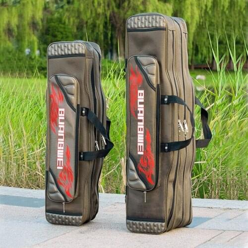 Waterproof Travel Leisure 120cm Fishing Tackle Bag Multi-length Big Capacity Casual Outdoors Portable Fishing Hot Bags XA164G