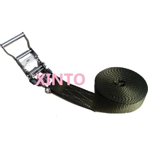 1.5",38MM,304 stainless,2TX1M--6M,ratchet tie down cargo lashing auto motor shipping package strap shipment belt assembly sling
