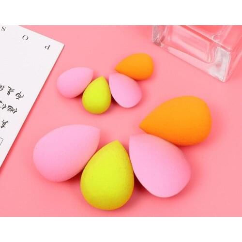 1pcs Makeup Sponge Powder Puff Wet And Dry Combined Beauty Egg Face Foundation Concealer Cosmetic Puff Women Make Up Accessories