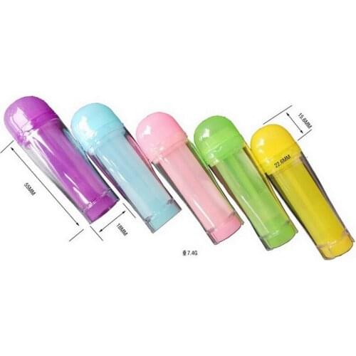 200pcs 5G Colorful Empty Double Layer Lip Balm Container DIY Tube Lip Gloss Tube Lipstick Tube Cute Cosmetic Packing F20172274