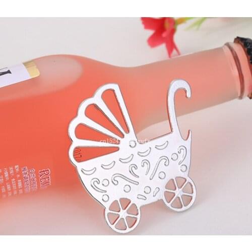 200pcs Baby Carriage Bottle Opener Baby Gift Favors Party favors Baby Souvenirs Baby decorations Free Shipping