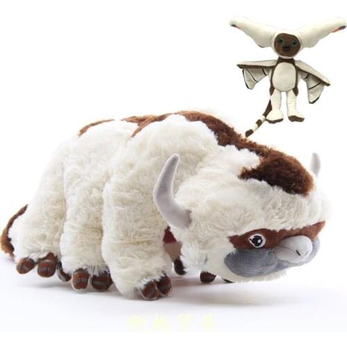 45/50CM Big Size Anime Kawaii Avatar The Last Airbender Appa Plush Toys Tv Series Plush Appa Avatar Stuffed Dolls Kids Toys