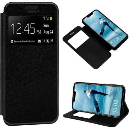 Case Flip Cover Huawei P Smart Plus Color Black