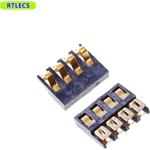 Mobile phone Battery Connector 4 Pins 2.00mm pitch 0.5A 50V Tape and reel