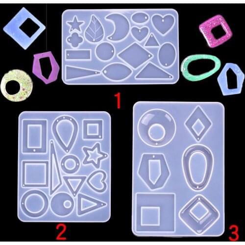 Leaf Monstera Shape earring pendant Silicone Mold Ornaments Crystal Epoxy DIY Resin clear Mould jewelry making Craft Resin Art