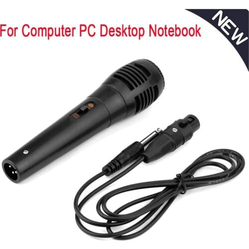 Mini 3.5mm Microphone For Computer USB Professionnel Handheld Dynamic Microphone Voice Recording Noise Isolation Microphone