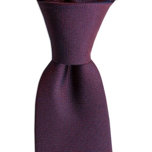 Mens Classic Silk Necktie Made in Italy 7 Cm Width 145 Cm Length