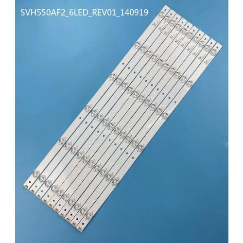 New 6LED LED backlight strip for Hisense LTDN55K321 UB55EC591 LC-55n6000u SVH550AF2 LTDN55K321UWTSEU 55H7B 55H7B2 55H7C