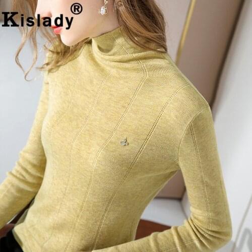 New Winter Turtleneck Long Sleeve Gothic Tops Shirts Sexy Patchwork OL Plus Size Knitted Shirts Korean Harajuku Fashion Clothes