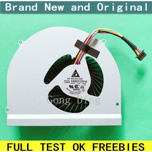 New laptop CPU GPU cooling fan Cooler radiator for Dell Latitude E6530 KSB05105HA-BH05 KSB05105HA-BH04 AT0LH002ZCL 02MK5J Fans