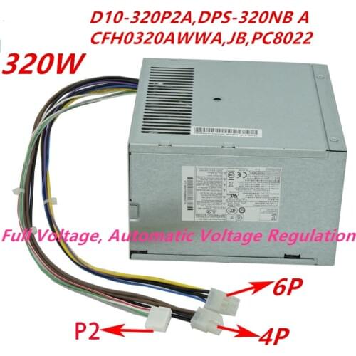 New PSU For HP 680 880 Power Supply D10-320P2A DPS-320NB/320JB/320MB A PCC006 CFH0320AWWA PC8022 HP-D3201A0 PS-4321-9 D12-320P1B