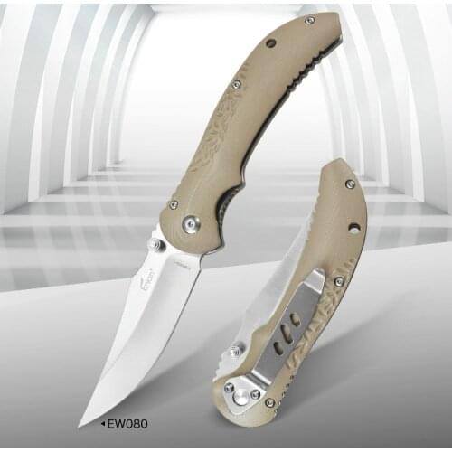 ENLAN Survival Knife Tactical Camping Knives Folding knives 8cr13mov Blade G10 Handle 58Hrc, Outdoor EDC Tools Dropshipping