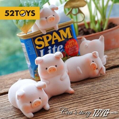 8Cm Original Kawaii Cicistory Canned Lulu Pig Series Blind Box Toys Doll 9 Style Random One Cute Anime Figure Gift