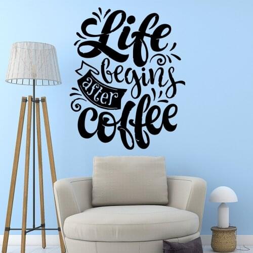 Custom life quotes Wall Art Decal For Living Room Bedroom Decorative Vinyl Wall Stickers decoration chambre fille