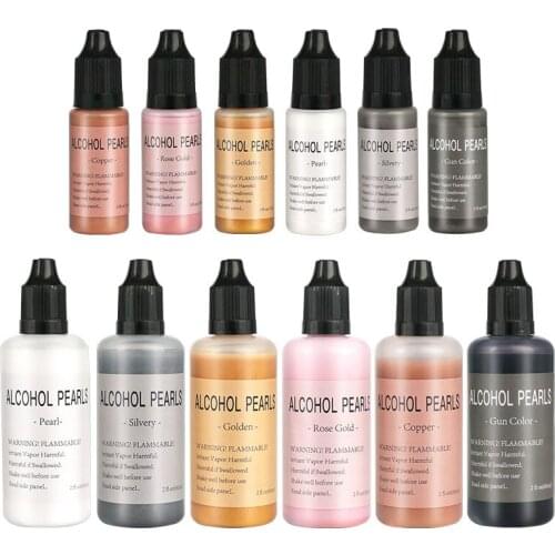 High Concentrated Ink Paint Color Dye Easy Use Fast-Drying Permanent For Epoxy Resin Painting SCIE999