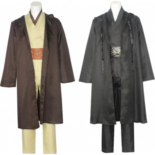 Adult Japanese Samurai Cos Knight Cosplay Costuems Top Pants Belt Cloak Set Halloween Cosplay Costumes Carnival Disguisement