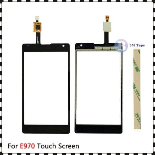 Replacement high Quality 4.7" For LG Optimus G E970 Touch Screen Digitizer Sensor Outer Glass Lens Panel Black+Tracking Code