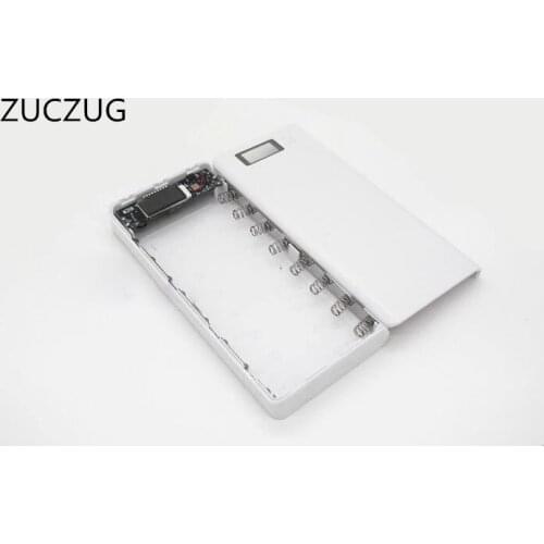ZUCZUG 2016 High quality Best Price 5V 3A Dual USB 18650 Power Bank Battery Box Charger For iphone6 Plus S6