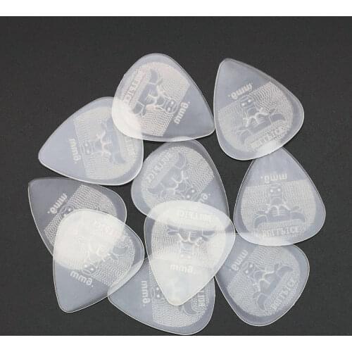 12pcs Bull Head 0.73mm Guitar Pick Super Durable Nylon Non-slip Design Mediator Acoustic Electric Guitarra Picks