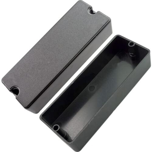 2Pcs/lot 2 Screw Hole Sealed Closed Type Pickup Covers for 5 String Bass Guitar parts accessories