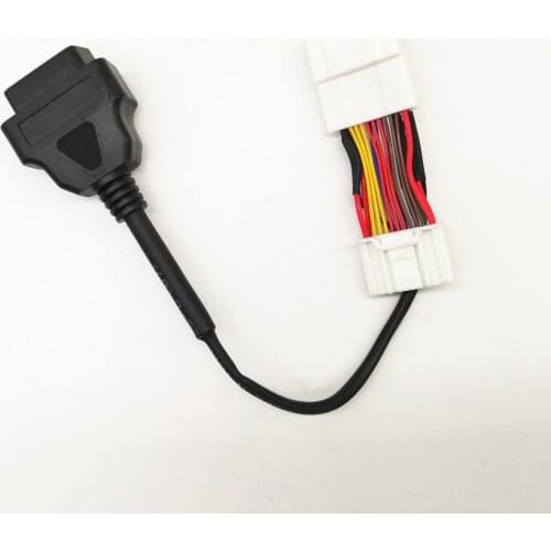 20 pin male female connector before January 2019 Tesla model 3 OBD II diagnostic harness electronic cable of new energy vehicle