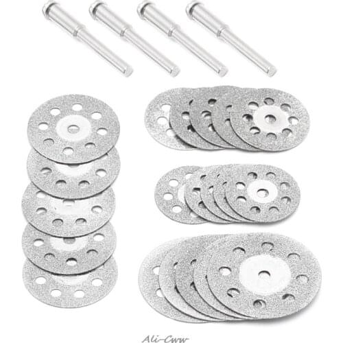 5pcs Diamonte Cutting Disc Grinding Wheel Drill Circular Saw Blade Wood Tool