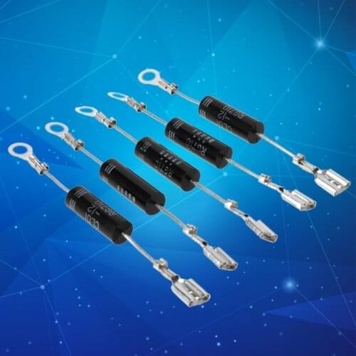 MEXI 5Pcs Microwave Oven Accessories Unidirectional High Voltage Diode Rectifier New