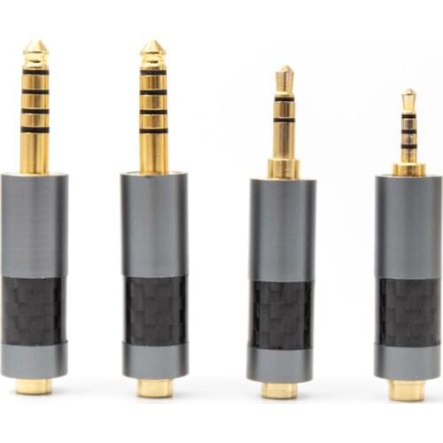 AK KBEAR Audio Adapter HIFI Headphone Earbuds Adapter with Gold-plated Plug KBEAR KS2 KS1 LARK BLON BL-01 BL-03 BL-05S TRI I3