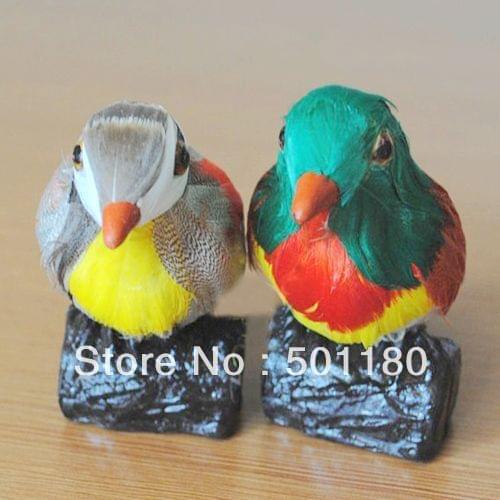 Free shipping love birds window decoration
