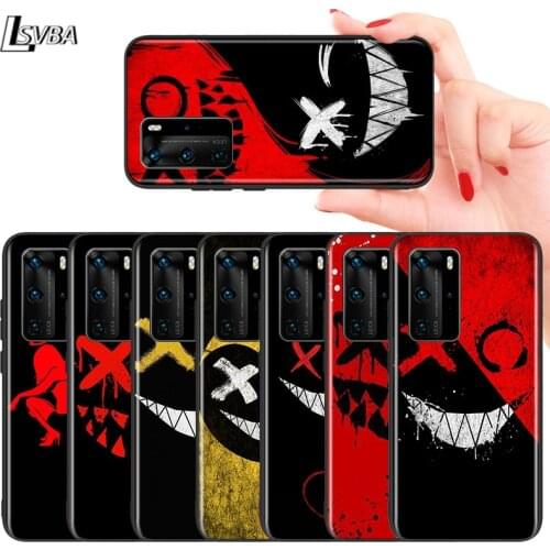 Angel Demon Smiley Yin Yang For Huawei Mate 10 20 X 5G 30 40 RS Porsche Design P Smart S Z Lite Pro Plus Phone Case