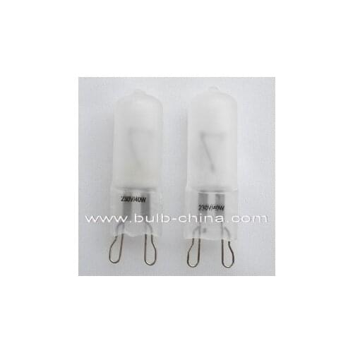 Halogen lamp 230v 40w g9 A383 GREAT 10pcs