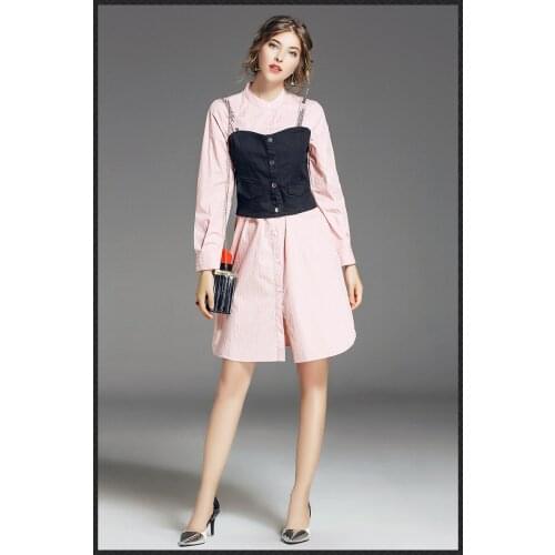 Модные платья-рубашки HiguraKago China At AliExpress