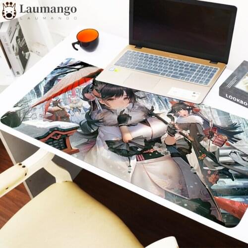 Keyboard Mat Gamer Mouse Pad Azur Lane Deskmat Mousepad Anime Gaming Pc Gamer Big Mousepepad Mausepad Stitch Deskpad Kawaii