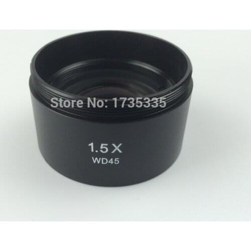 1.5X Barlow Lens for Stereo Microscopes with 48mm mounting size