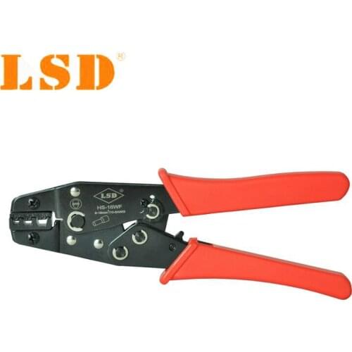 Mini Crimping tool for crimping insulated bootlace ferrules cord end terminals 6-16mm2 crimping plier crimper hand tool HS-16WF