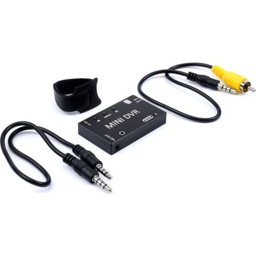 Mini DVR Video Audio Recorder FPV Recorder Built-in 3.7V 400mah Battery NTSC/PAL Switchable for RC FPV Multicopters VR Goggle