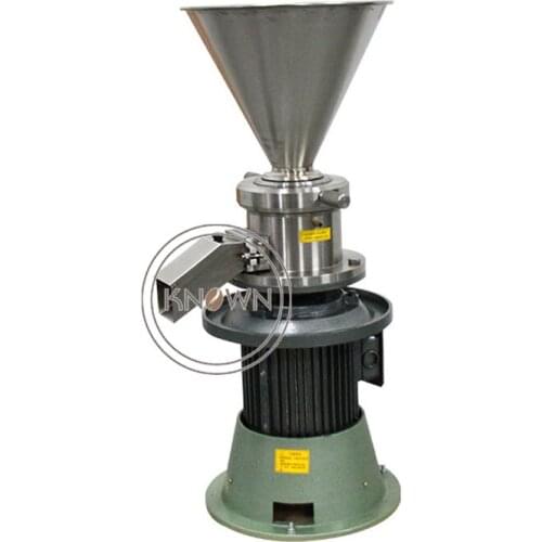 Multifunctional Colloid Mill Peanut Butter Machine Tahini Soybean Chili Sauce Making Machine Strainless Steel Food Processor