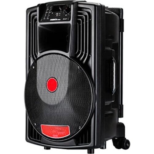 Mobile Bluetooth speaker pull rod audio 12 inch high power outdoor wireless player Bluetooth subwoofer