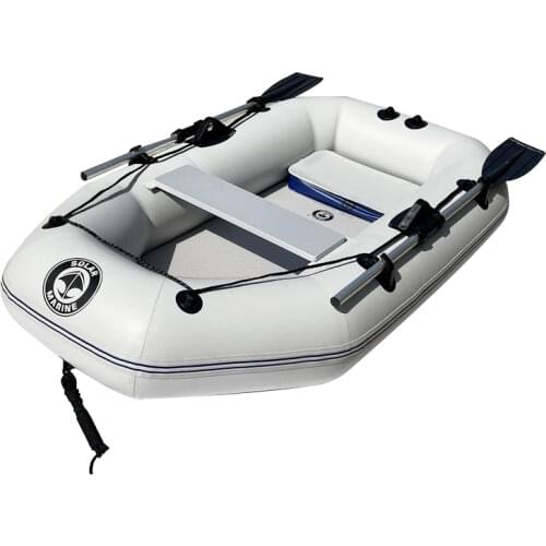 1 Person 175cm Inflatable Rowing Boat Ship Kayak Canoe Drifting Raft Dinghy Hovercraft Outdoor Fishing Diving Surfing Sailing B
