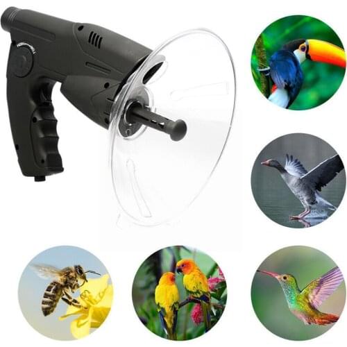 Outdoor 8x Birdwatching Telescope Parabolic Dish-shaped Sound Collector Watching Bird Wildlife Directional Monoculars Micro I8Z4