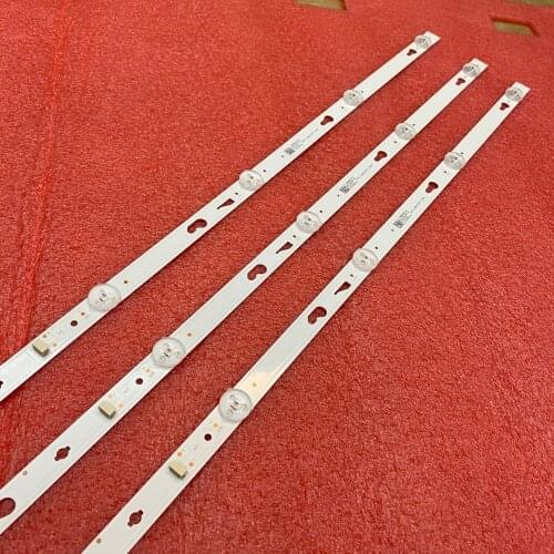 3pcs/set LED backlight strip for L43M5-5ASP LT-43T510F LVF430LGDX 4C-LB430T-HRC XR3 4C-LB430T-JFA JL.D43071330-004AS-M_V01