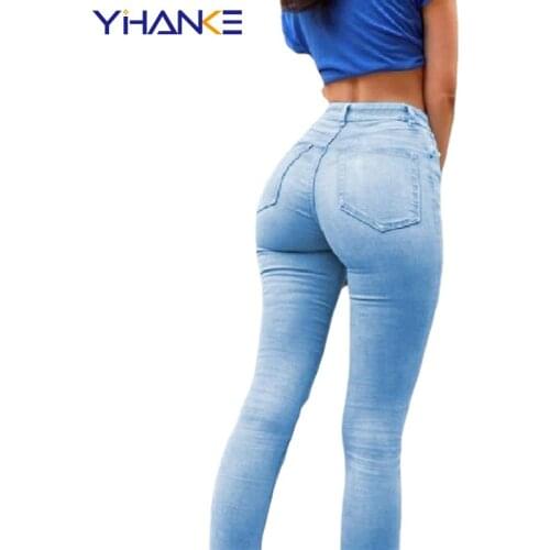 Женские обтягивающие джинсы YIHANKE China At AliExpress