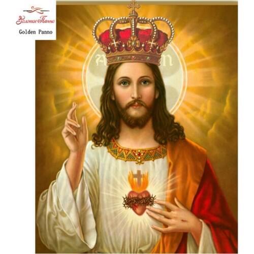 Golden panno,Needlework,Embroidery,DIY Portrait Painting,Cross stitch,kits,11ct god of jealousy Cross-stitch,Sets For Embroidery