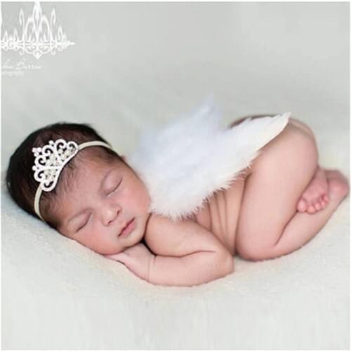 1Set Cute Baby Wings Angle Props Accessoires Newborn Photography Props Baby Newborn Photography Costume Photographie Hot Sale