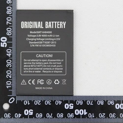 4000mAh BAT16484000 Battery For DOOGEE X5 MAX x5max Pro phone internal replacement battery