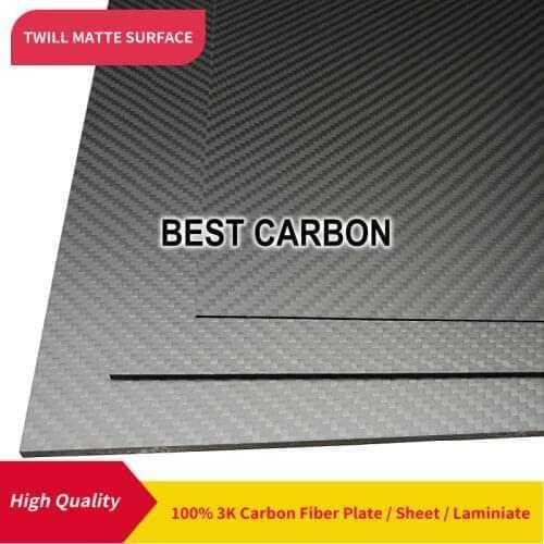 Free shipping 500mm x 500mm Twill Matte surface 100% Carbon Fiber Plate ,cfk plate, rigid plate, sheet, laminiate