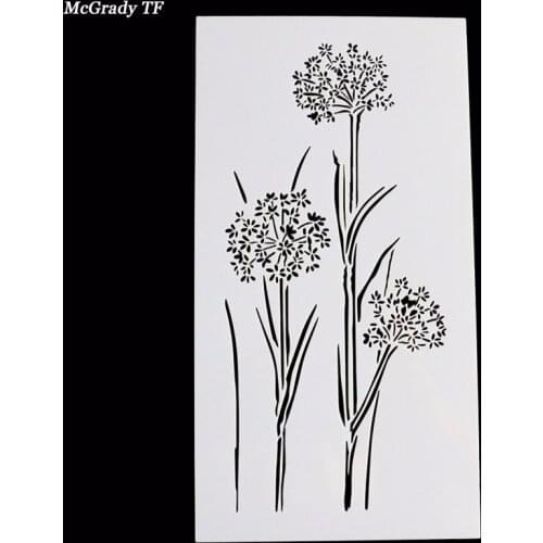 Flower Shape Cake Stencils Scrapbooking Tool Card DIY Album Masking Spray Painted Template Drawing Stencils Laser Cut Templates