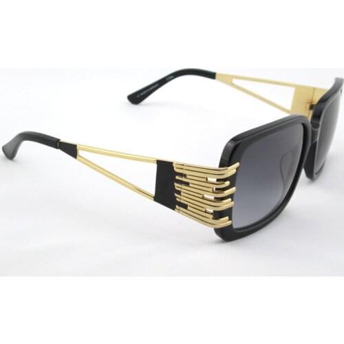 Oversized Square Sunglasses Women Men Fashion Super wide golden mirror leg Sun Glasses for Women Brand Design Shades Mirror